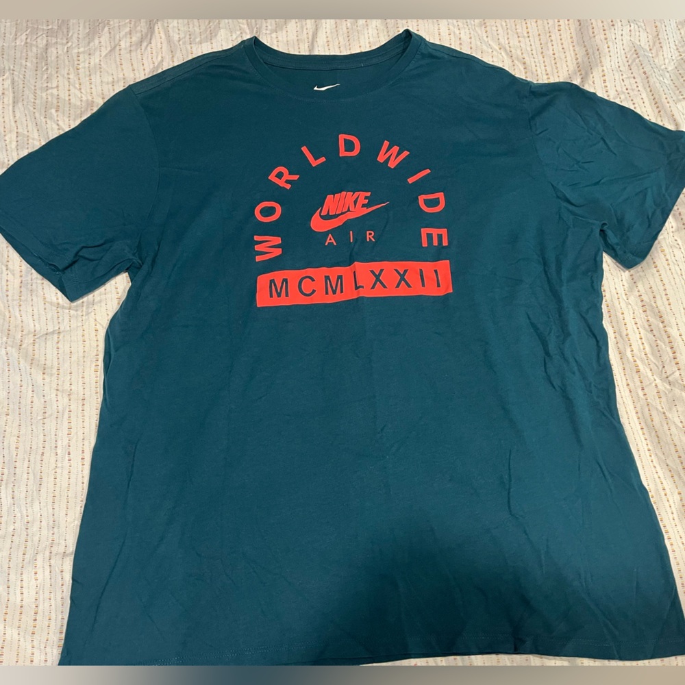 Nike Air Worldwide Men's Blue T-Shirt XXL